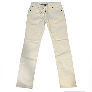 Brunello Cucinelli NWT White Skinny Jeans Size 4
